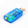 CM108 Chipset USB 2.0 to 3D Audio Sound Card Adapter Virtual 5.1 CH Sound Track view 2