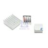 3PCS Aluminum Heatsink Fans Pure Cooler Adhesive Kit for Cool for Raspberry Pi 3 Heat Sink Set Kit view 4