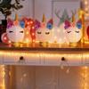 MOAXMOA Unicorn Paper Lanterns Party Supplies Table Centerpieces Decorations for Birthday Baby Shower Wedding Party Decor (Gold Pink White) view 4