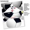 WraptorSkinz Decal Style Skin Wrap Compatible with Oculus Go Headset - Soccer Ball (Oculus NOT Included) view 3