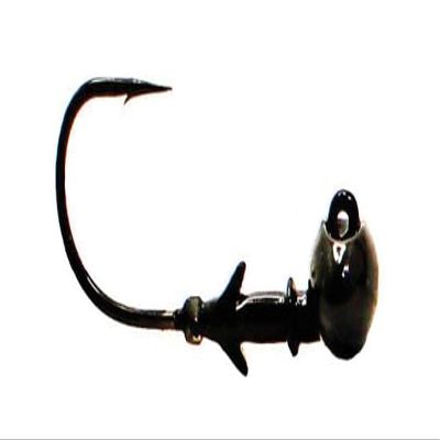 DOBYNS RODS Football Head 1/4 OZ/GAMAKATSU Hook 4/0 / 4 Pack/Black