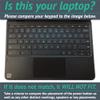 MightySkins Skin Compatible With Lenovo 300e Chromebook 11.6" (2018) - Baby Blue Chevron | Protective, Durable, and Unique Vinyl wrap cover | Easy To Apply, Remove | Made in the USA view 2