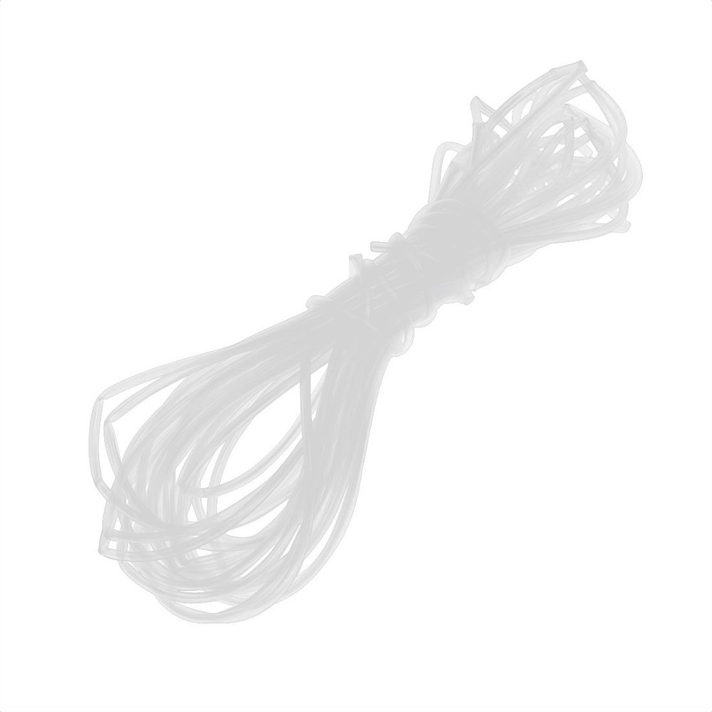 Aexit 16.4Ft Length Electrical equipment 0.6mm Inner Dia Insulated Heat Shrink Tube Sleeve Wire Wrap Clear