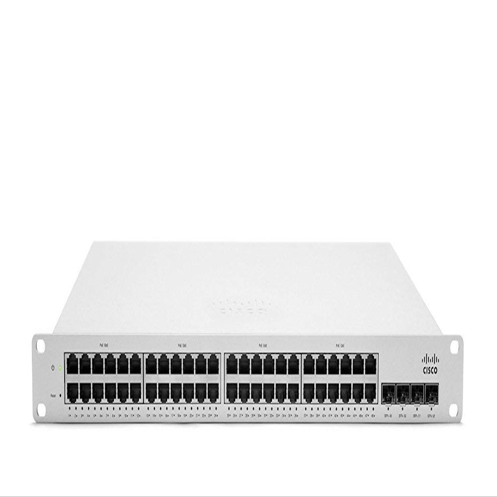 Cisco Meraki MS220-48FP-HW 48 Port Switch UNCLAIMED - NO LICENSE (Renewed)