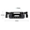 CAMVATE 15mm Dual Rod Clamp for Camera Shoulder Rig - 1973 view 2