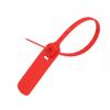 Aexit 100pcs 300mm Transmission Long Nylon Self-Locking Label Tie Cable Marker Cord Wire Zip Red view 3