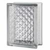 Seves Diamond DM 6x8x3 Glass Block | Decorative Privacy Solution | Distinctive Pattern with Natural Light Transmission | Modern Aesthetic for Commercial and Residential Applications view 1