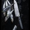 Fiskars Santoku Cuchillo Titanium view 3