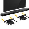 ECLINK Soundbar Wall Brackets for LG SH4 SJ4R SJ4Y SJ4 SJ2 SK4D SJ5B SH8 SJ8S SH5 HS7 SJ6 LAS455H NB5540/S54A1-D NB4540/S44A1-D NB4542DEUSLLF LAS551H S55A1-D LASC55 with Screws view 2