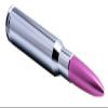 VMS Racing 50 Cal Caliber CHROME PINK TIP BULLET ANTENNA in Heavy Gauge CNC Machined Billet Aluminum Short Compatible with Chevrolet Silverado 1500 2500 3500 07-20 view 2