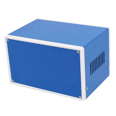 Aexit 180mmx130mmx110mm Rectangle Power Supply and Power Module Project Enclosure Case Electric Junction Box Blue Model:27as199qo214