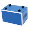 Aexit 180mmx130mmx110mm Rectangle Power Supply and Power Module Project Enclosure Case Electric Junction Box Blue Model:27as199qo214 view 2