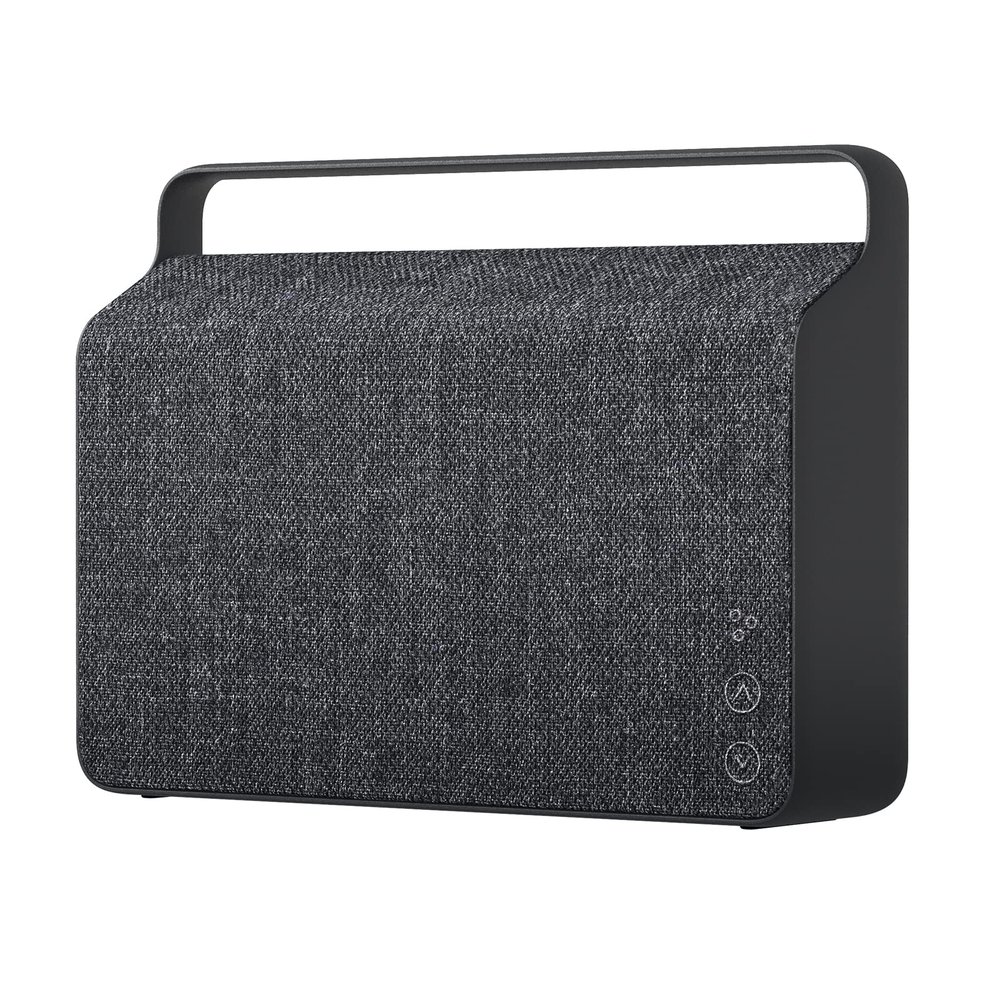 Vifa Copenhagen 2.0 Bluetooth Speaker | Nordic Design | Wireless WiFi Home Speaker | HiFi Audio Multi-Streams Speaker Supports Airplay & DLNA | Slate Black