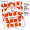 Decal Style Skin Wrap Compatible with Oculus Go Headset - Squared Red (Oculus NOT Included) view 3