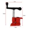 Thaisan7, Wood Gluing Pipe Clamp Set Heavy Duty PRO Woodworking Cast Iron -3/4" x 4 Woodworking Clamps,tool for Creative job view 4