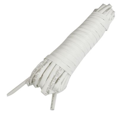 Aexit Ratio 2:1 Electrical equipment 4.5mm Dia White Polyolefin Heat Shrinkable Tube 10M 32.8ft