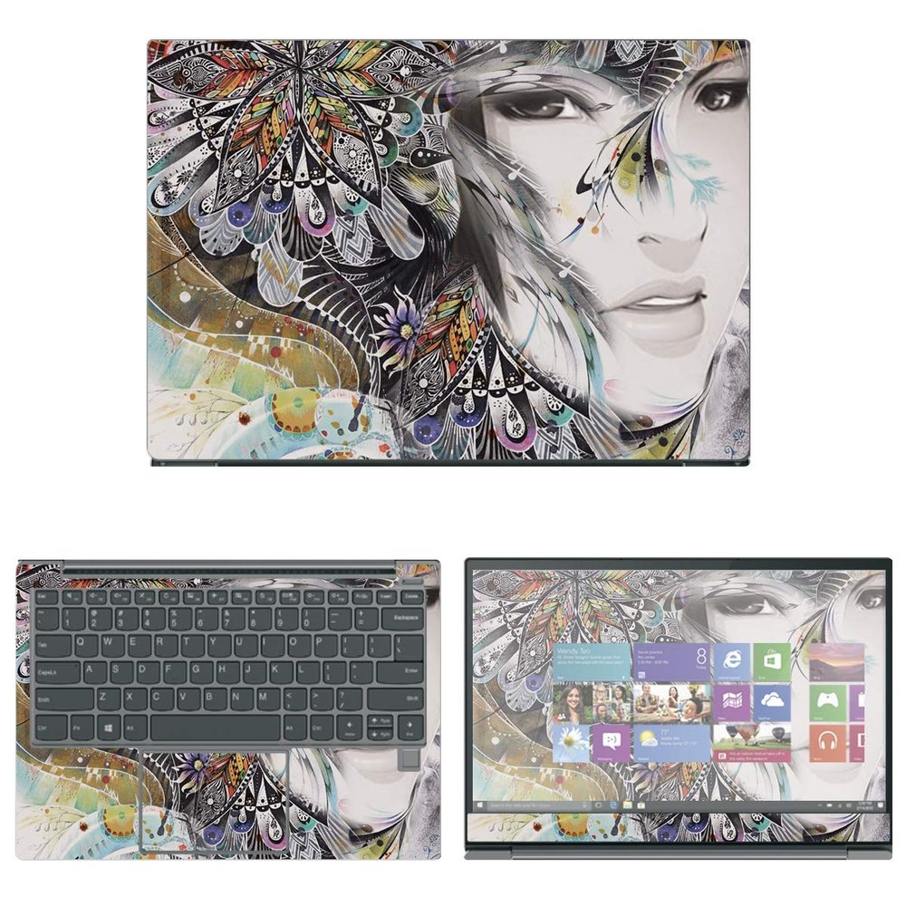 Decalrus - Protective Decal Skin Sticker for Lenovo IdeaPad 730S (13.3" Screen) case Cover wrap LEideaPad730S-53