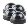 Aexit 4 Pcs Electronic security Pretend Dummy Dome Realistic Looking Security Camera Red LED Light Detection Sensor view 1