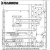 Barrow LRC 2.0 Side Waterway Plate V1 for Lian Li O11 PC Case view 2