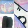 11" 11.6" 12" 12.1" 12.5" inch Laptop Carrying Bag Chromebook Case Notebook Ultrabook Bag Tablet Cover Neoprene Fit Samsung Google Acer HP DELL Lenovo Asus (11 11.6 12.1 12.2 inch, Pink Unicorns) view 2