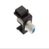 Networx Black F-Type 3GHz Feed Through Keystone Coupler view 3