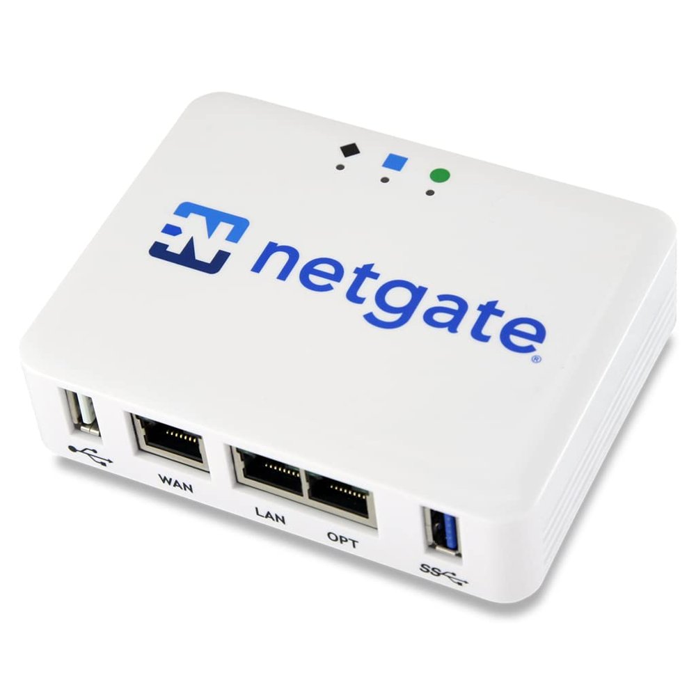 Netgate 1100 pfSense+ Security Gateway | VPN, Router, Firewall | Lifetime TAC Lite Support | 3X 1 GbE Ports | Protect Your Network with This Fully Featured, Professional Network Security Appliance.