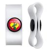 GRAPHICS & MORE Gumby with Guitar You Rock Heart Headphone Earbud Cord Wrap - Charging Cable Manager - Wire Organizer Set of 2 - White