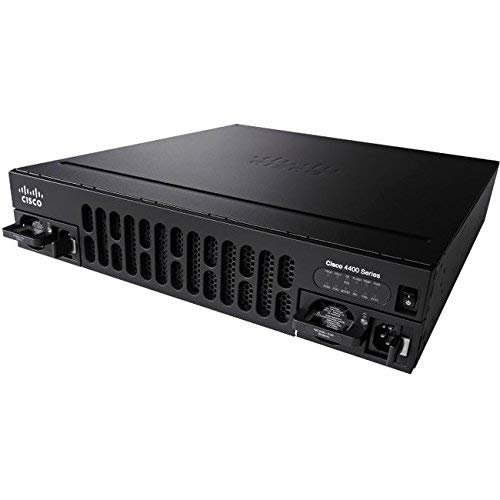 Cisco ISR4451-X/K9 (4GE,3NIM,2SM,8G Flash,4G DRAM) Router (Renewed)