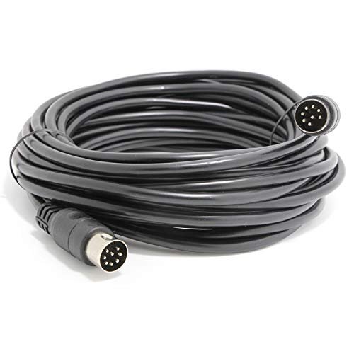 Ancable 8M Large 8 Pin Din Male-Male Speaker Audio Cable Wire for Bang & Olufsen B&O BeoLab PowerLink MK2, Peavey Sanpera Pedal and Monster Clarity HD Model One