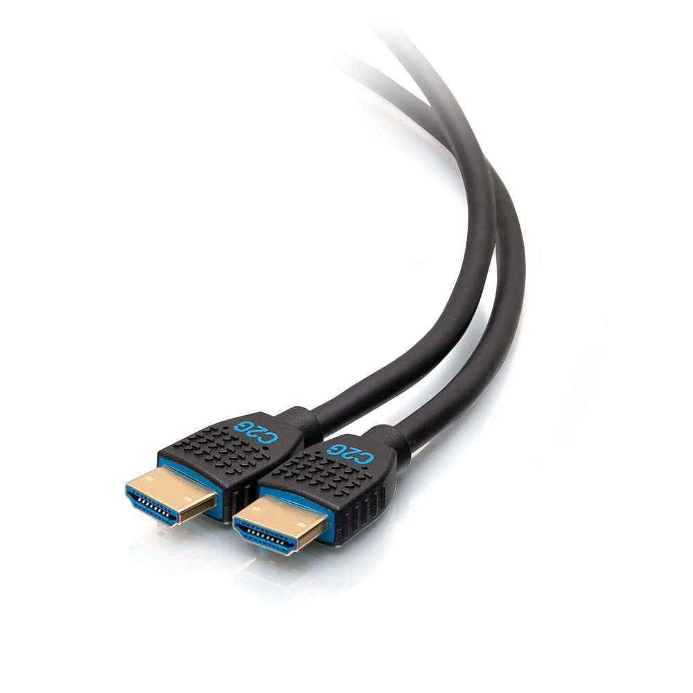 C2G HDMI Cable, 4K, High Speed HDMI Cable, Ethernet, 60Hz, 10 Feet (3.04 Meters), Black, Cables to Go 50184