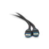 C2G HDMI Cable, 4K, High Speed HDMI Cable, Ethernet, 60Hz, 10 Feet (3.04 Meters), Black, Cables to Go 50184 view 2