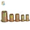 ShineBear 20Pcs M3 M4 M5 M6 M8 Zinc Plated Carbon Steel Knurled Nuts Rivnut Flat Head Threaded Rivet Insert Nutsert Cap Rivet Nut - (Size: M8) view 2