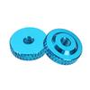 ShineBear 10Pcs M3 Knurled Thumb Nut w/Collar Screw Spacer Washer Aluminum Alloy Multicolor for FPV RC Model Toys Green view 4