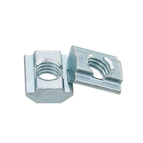 ShineBear 50pcs M6 T Sliding Nut Carbon Steel T Sliding Nut for 2020 Aluminum Profile