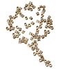 ShineBear 100pcs/lot Brass Knurl Nuts M3 4mm L-4mm OD Metric Threaded Nuts Insert Round Shape view 4