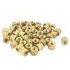 ShineBear MYLB-10Pcs Injection Molding Brass Thread Knurled Inserts Nuts 3mm x 5mm x 4mm view 2