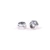 ShineBear Practical New 10Pcs M3 M4 M5 M6 M8 Galvanized Self-Locking Nut Nylon Lock Nut Locknut Slip Nut - (Size: M4) view 1