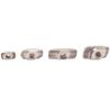 ShineBear 10PCS EU Standard Drop in T-Nut M3/M4/M5/M6/M8 Thread for 2020/3030/4040/4545 Series T-Slot Carbon Steel - (Size: 4545-M5) view 2