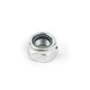 ShineBear 50Pcs DIN985 M3 M4 M5 M6 M8 Galvanized Self-Locking Nut Nylon Lock Nut Locknut Slip Nut - (Size: M6) view 2