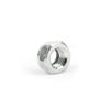ShineBear 50Pcs DIN985 M3 M4 M5 M6 M8 Galvanized Self-Locking Nut Nylon Lock Nut Locknut Slip Nut - (Size: M6) view 3