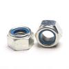 ShineBear 50Pcs DIN985 M3 M4 M5 M6 M8 Galvanized Self-Locking Nut Nylon Lock Nut Locknut Slip Nut - (Size: M6) view 4