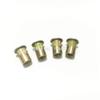 ShineBear 20-200pcs M3 M4 M5 M6 M8 M10 M12 Metric Thread Zinc Plated Carbon Steel Flat Head Rivet Nut Insert knurled Nut Cap Rivnut - (Size: M8 x50pcs) view 4