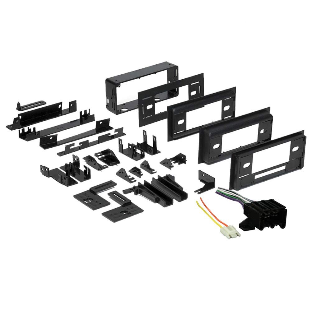Harmony Audio Compatible with Chevy G Series Van 1988 1989 1990 1991 1992 1993 1994 1995 1996 Single DIN Stereo Radio Install Dash Kit New
