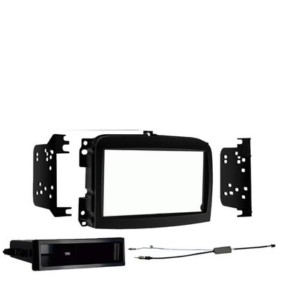 Harmony Audio Bundle with Metra 99-7620B Double DIN Radio Install Dash Kit and HA-40NI12 Wire Harness Single Compatible with Nissan Pathfinder 2008-2012