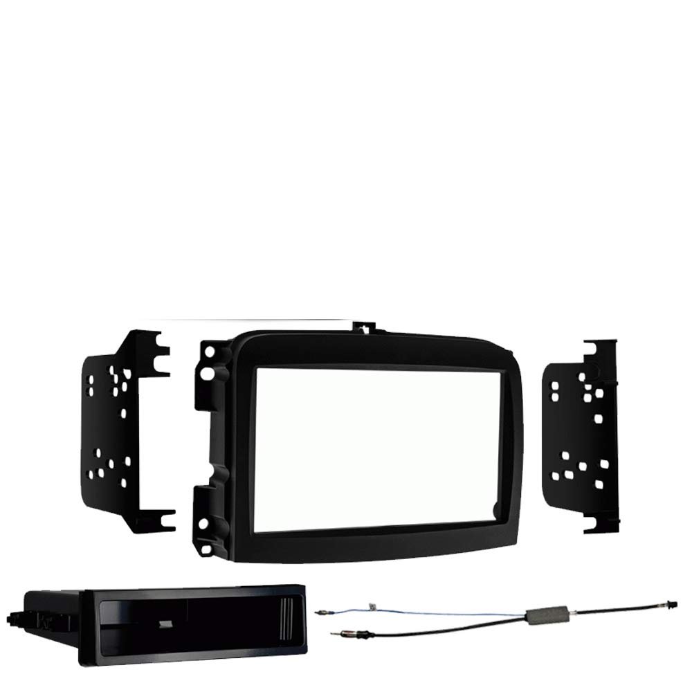 Harmony Audio Bundle with Metra 99-7620B Double DIN Radio Install Dash Kit and HA-40NI12 Wire Harness Single Compatible with Nissan Pathfinder 2008-2012