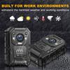 CammPro I826 1296P HD Police Body Camera,128G Memory,Waterproof Body Worn Camera,Premium Portable Body Camera with Audio Recording Wearable,Night Vision,GPS for Law Enforcement view 3