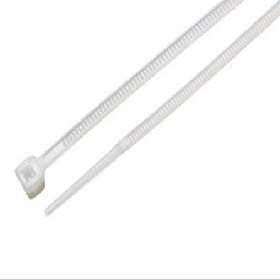 25-2000pc 4" to 60" Premium Industrial Natural Wire Cable Tie Nylon Wrap (100, 11" 75-lb)