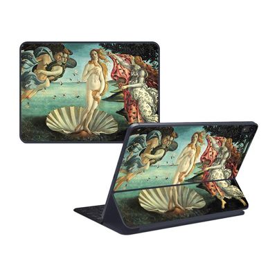 MightySkins Skin Compatible with Apple iPad Pro Smart Keyboard 12.9" (2018) - Birth of Venus - Protective, Durable, and Unique Vinyl Decal wrap Cover - Easy to Apply, Remove - Made in The USA