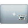 4 Wheels Move The Body 2 Wheels Move The Soul Decal - 5 Inch Full Color Decal for Macbooks or Laptops - Proudly Made in The USA from Adhesive VinylHorse view 3