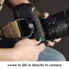 HAZARD 4 2" Photo D-Ring: Optics Strap Adapter Hardware - Black view 3